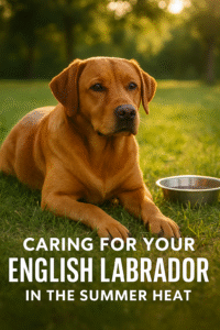 How to Care for Your English Labrador in the Summer Heat